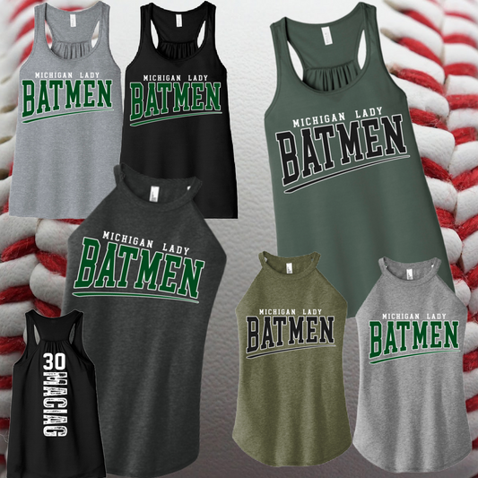 Michigan LADY Batmen - Swoosh Logo Tank