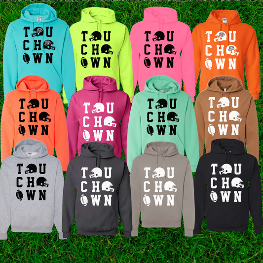 FTH Football - Touchdown Hoodie (Adult) - MADE TO ORDER/TWO WEEKS