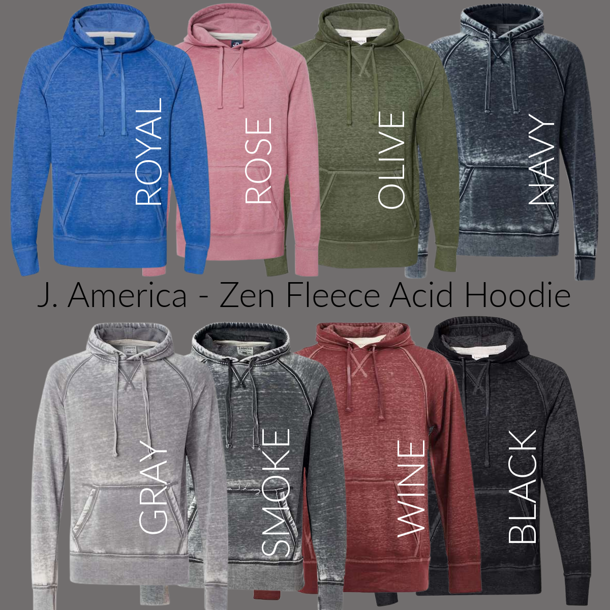 Soccer Mama  (Black & White) - Zen Fleece Hoodie - MADE TO ORDER/TWO WEEKS