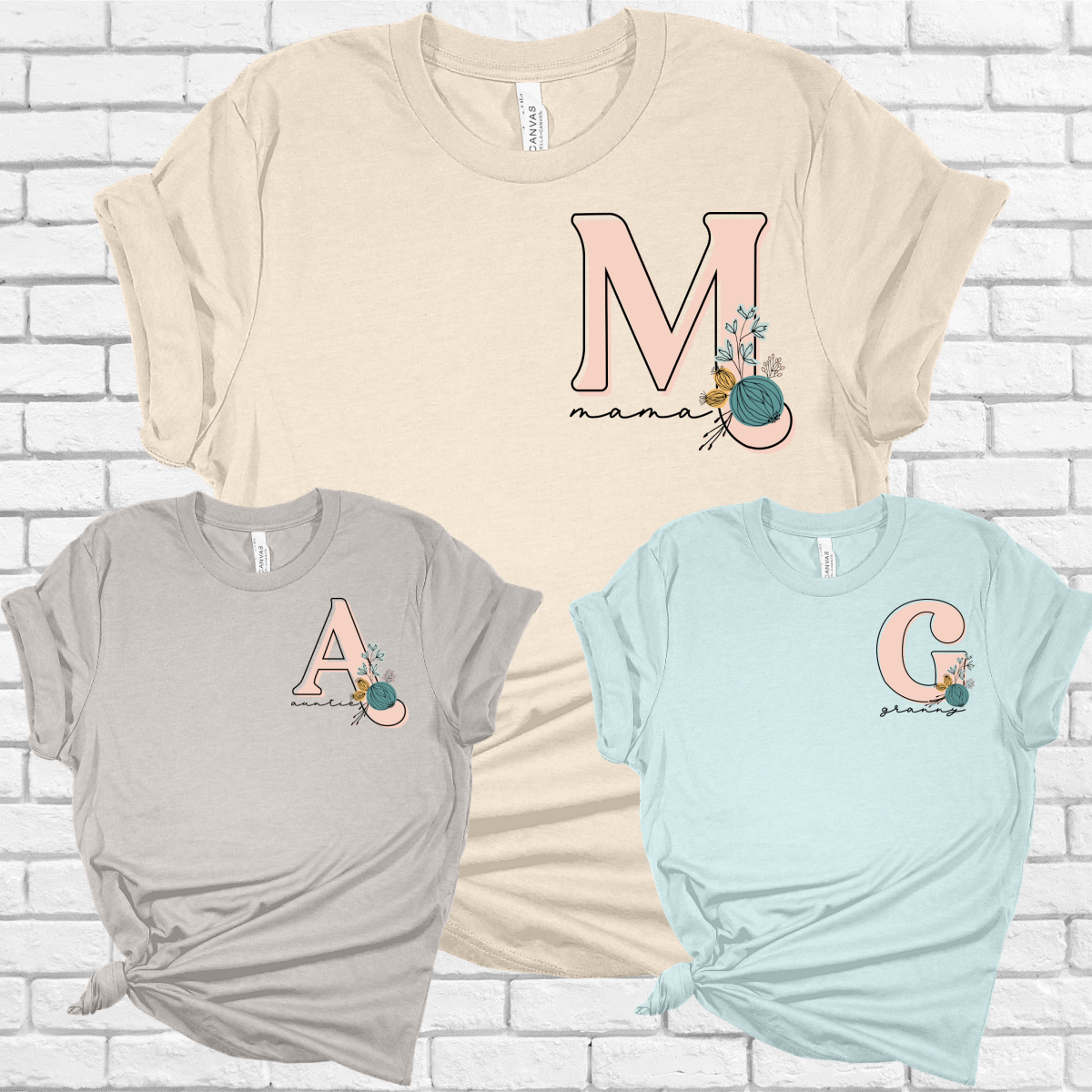 Boho Initial (Mother's Day) - Customize with ANY name