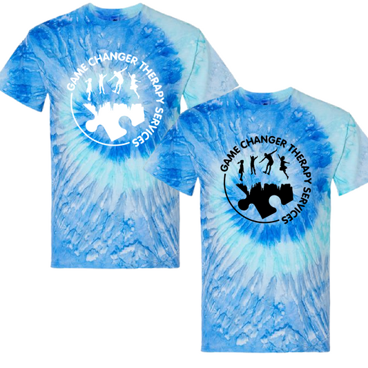 Game Changer Therapy Services - 100% Cotton - Colortone Tie Dye Tees