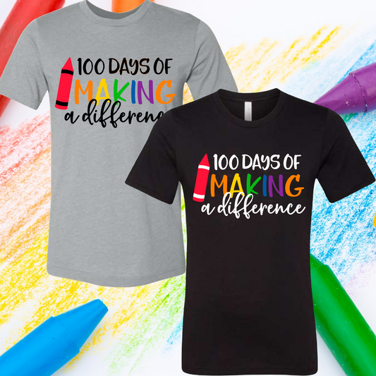100 Days Of Making A Difference - Adult