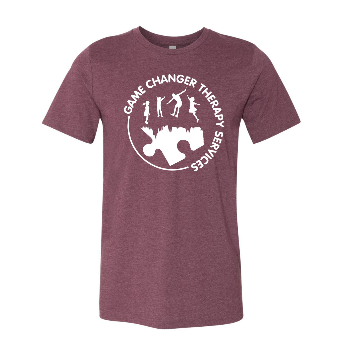 Game Changer Therapy Services Short Sleeve Tee - White Logo